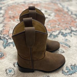 Baby/Toddler size 5.5 Genuine leather cowboy boots